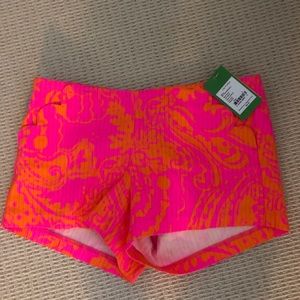 Lilly Pulitzer neon shorts